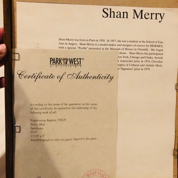 Vintage Art Shan Merry - Picture 2 of 2